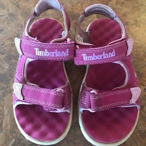 Timberland girls sandals size 11.